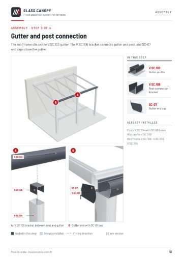 Glass Canopy — Assembly 3