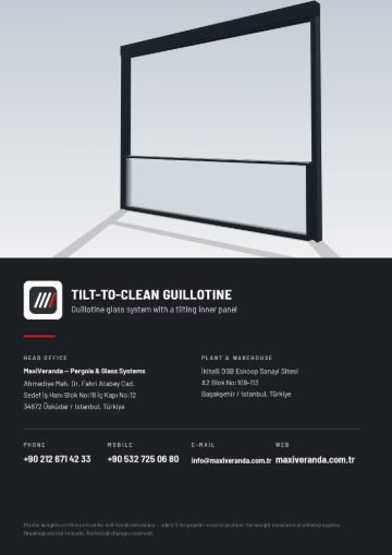 Tilt-to-Clean Guillotine Glass (ELEVIS) — Back cover