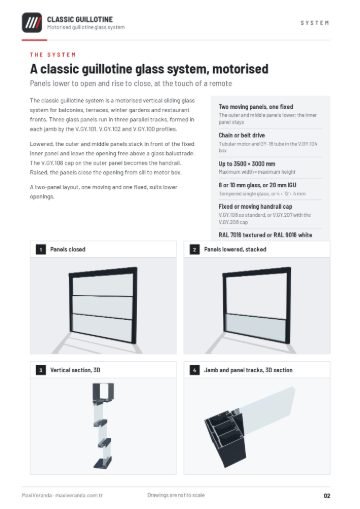 Classic Guillotine Glass — System
