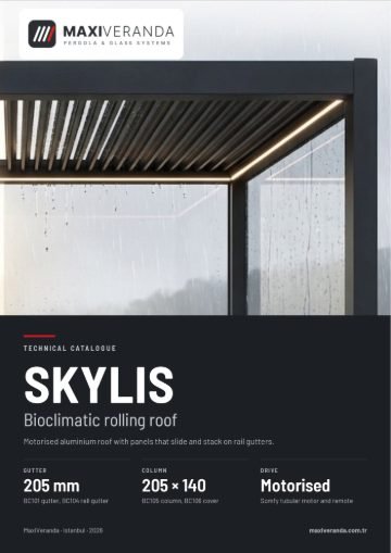SKYLIS Bioclimatic Roof — Cover
